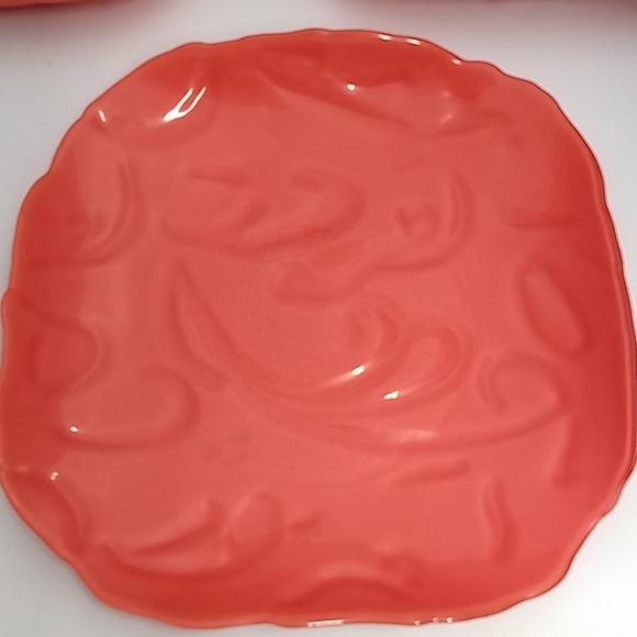 Three Hands Decorative Painted Glass Platter 11.5" - Picture 10 of 15